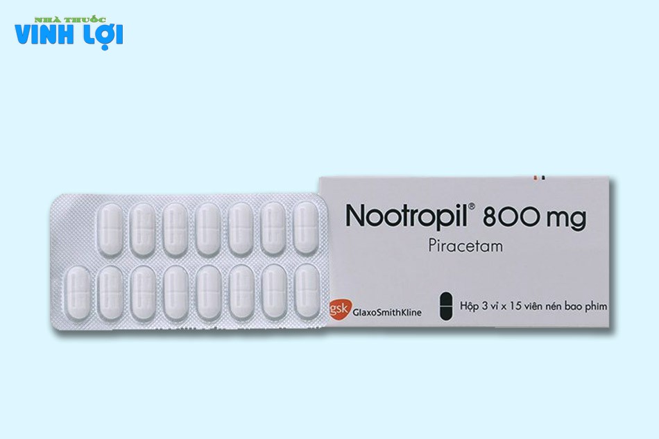 Nootropyl thuộc nhóm thuốc hướng thần