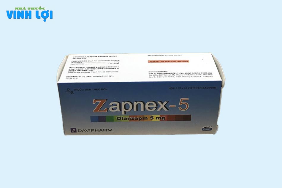 Cách sử dụng Zapnex 5mg