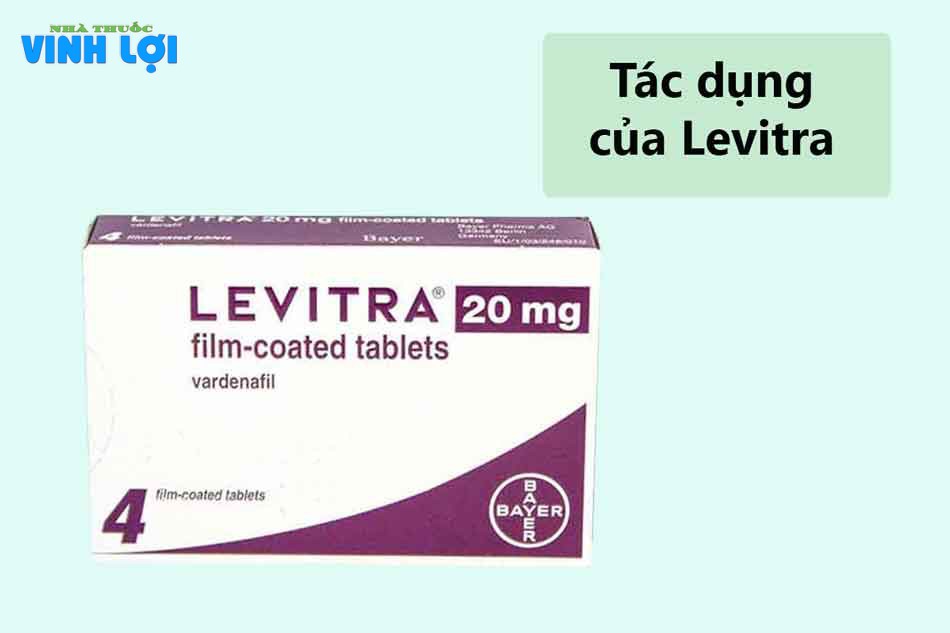 Tác dụng của thuốc Levitra