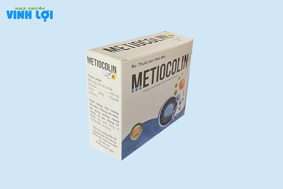 Thành phần thuốc Metiocolin 10ml