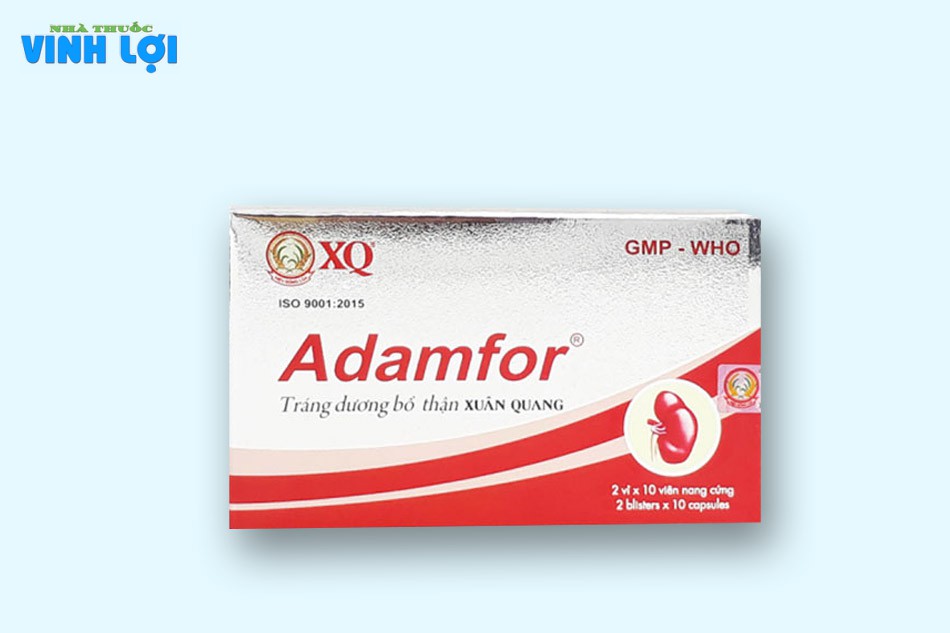 Liều dùng, cách dùng thuốc đông dược Adamfor