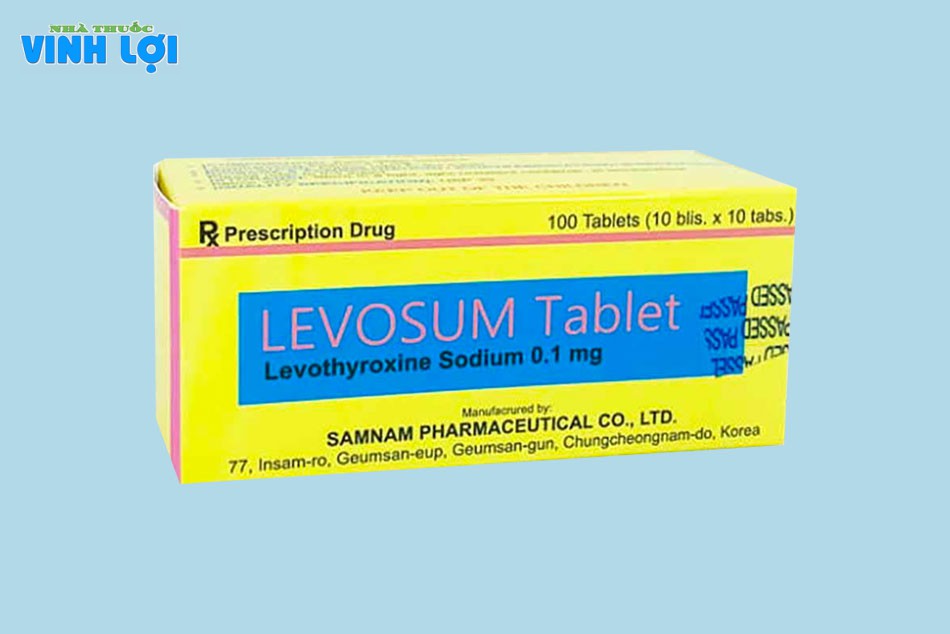 Levosum dùng để điều trị các hội chứng suy giáp