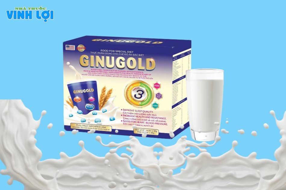 Công dụng của sữa ngủ ngon Ginugold