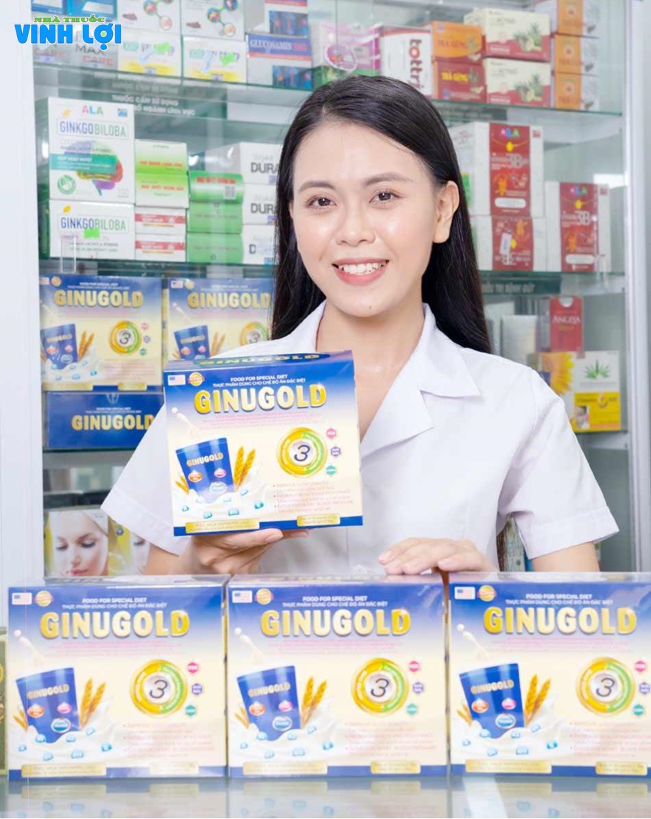 Sữa Ginugold bán tại nhà thuốc