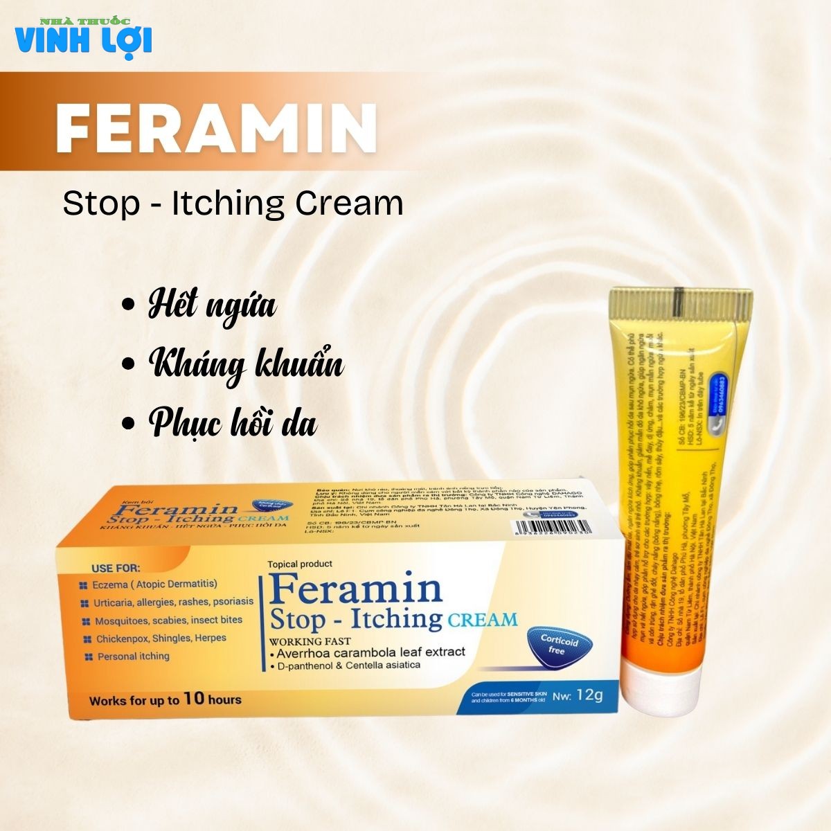 Feramin Stop - Itching Cream