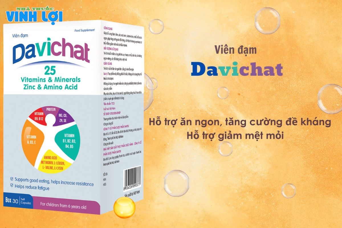 Viên đạm Davichat