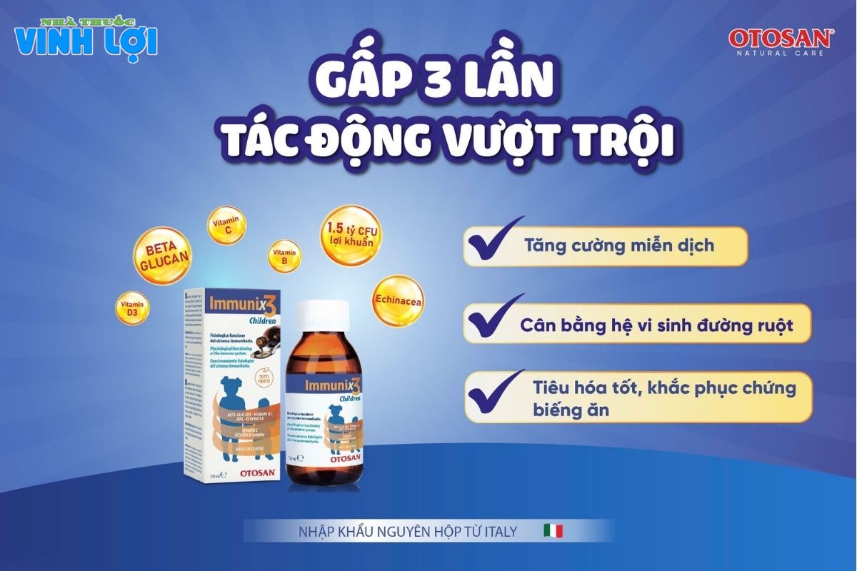 Siro tăng đề kháng Immunix3