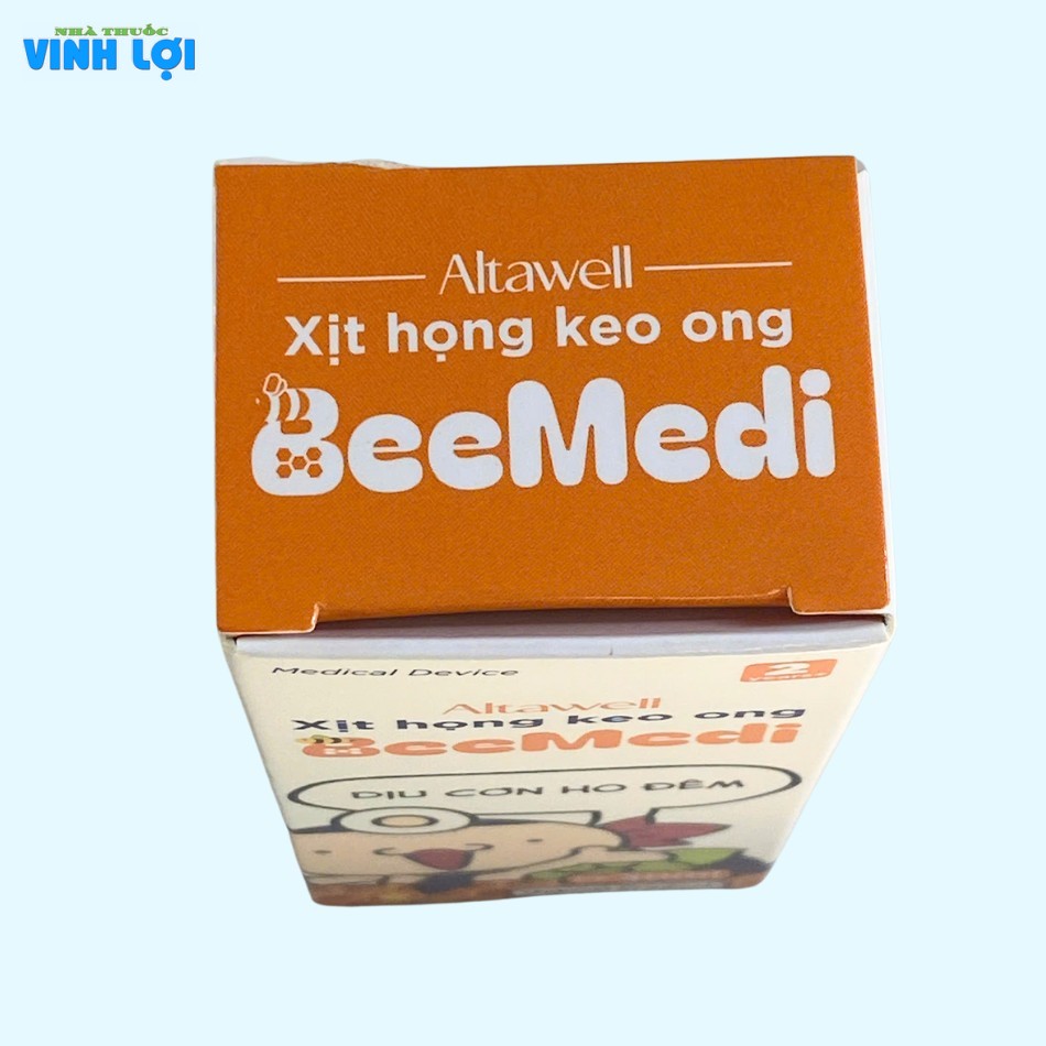 Mỗi ngày dùng khoảng 2-3 lần Xịt họng keo ong Altawell BeeMedi