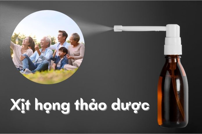 Top sản phẩm xịt họng thảo dược nhập khẩu tốt nhất