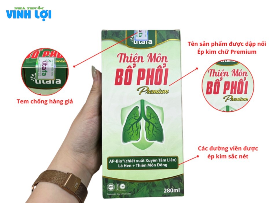 Thiên Môn Bổ Phổi Premium