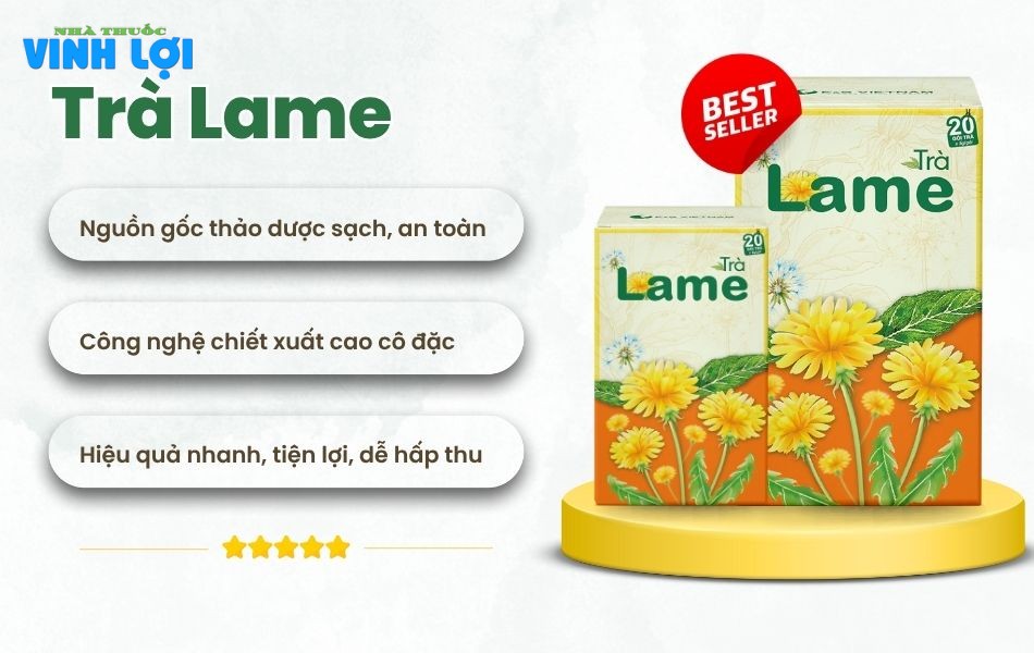 Hiệu quả nhanh chóng với chiết xuất cao cô đặc từ Trà Lame