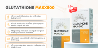 Công dụng Glutathione trong Glutathione MAXX500
