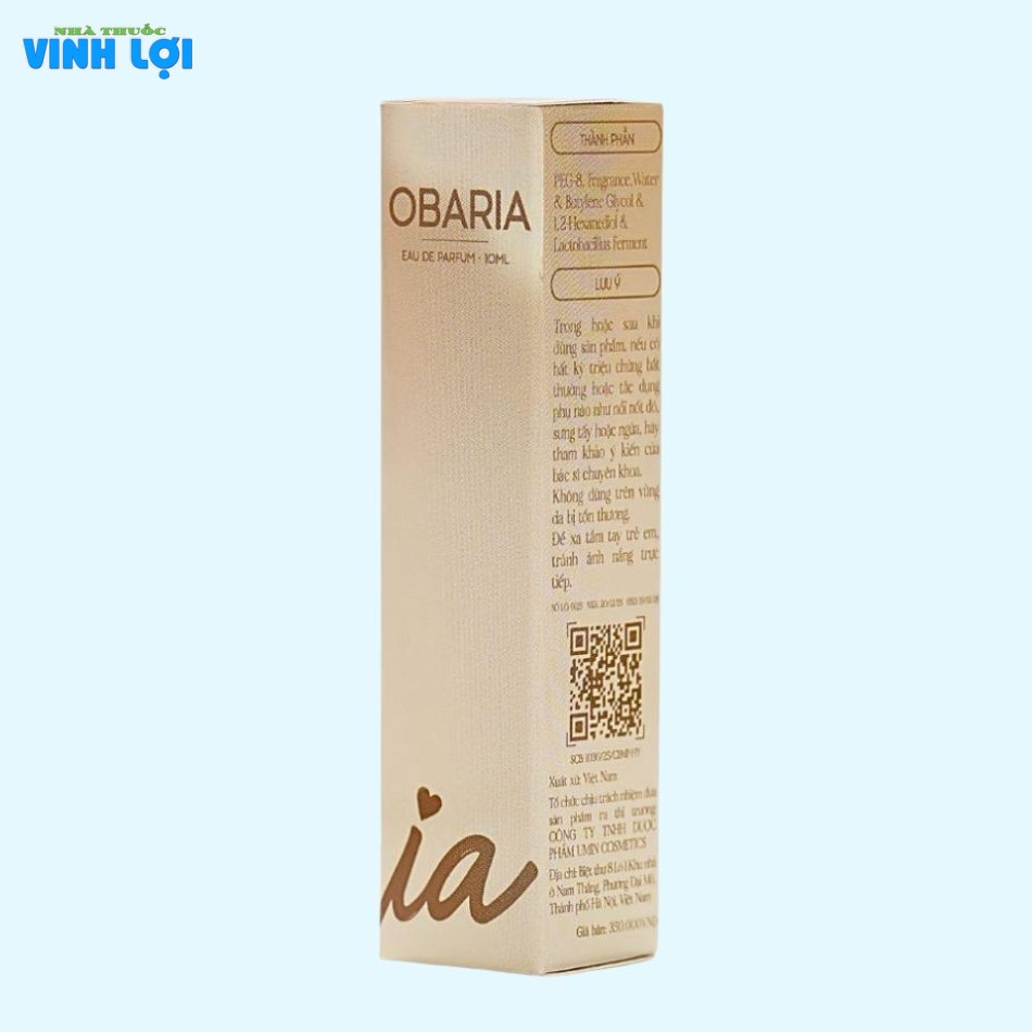 Cách sử dụng nước hoa Obaria Grace