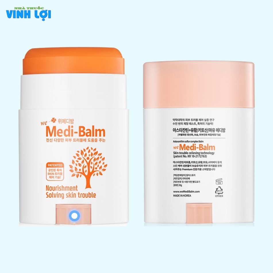 Sáp dưỡng da weMedi-Balm - Làm dịu da nhanh chóng