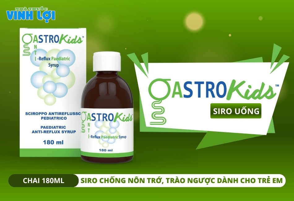 Gastrokids - Siro chống trào ngược dành cho trẻ em