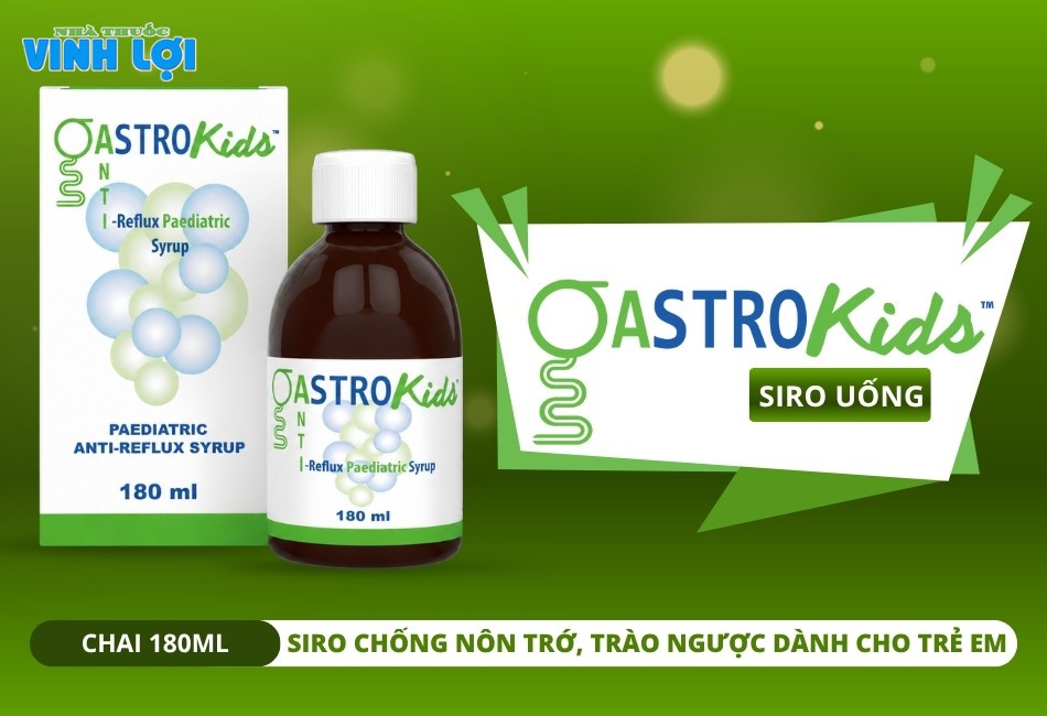 Gastrokids - Siro chống trào ngược dành cho trẻ em