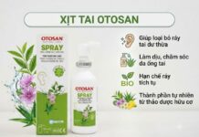 Xịt tai Otosan – Giải pháp vệ sinh tai chuyên biệt từ Italy Xịt tai Otosan