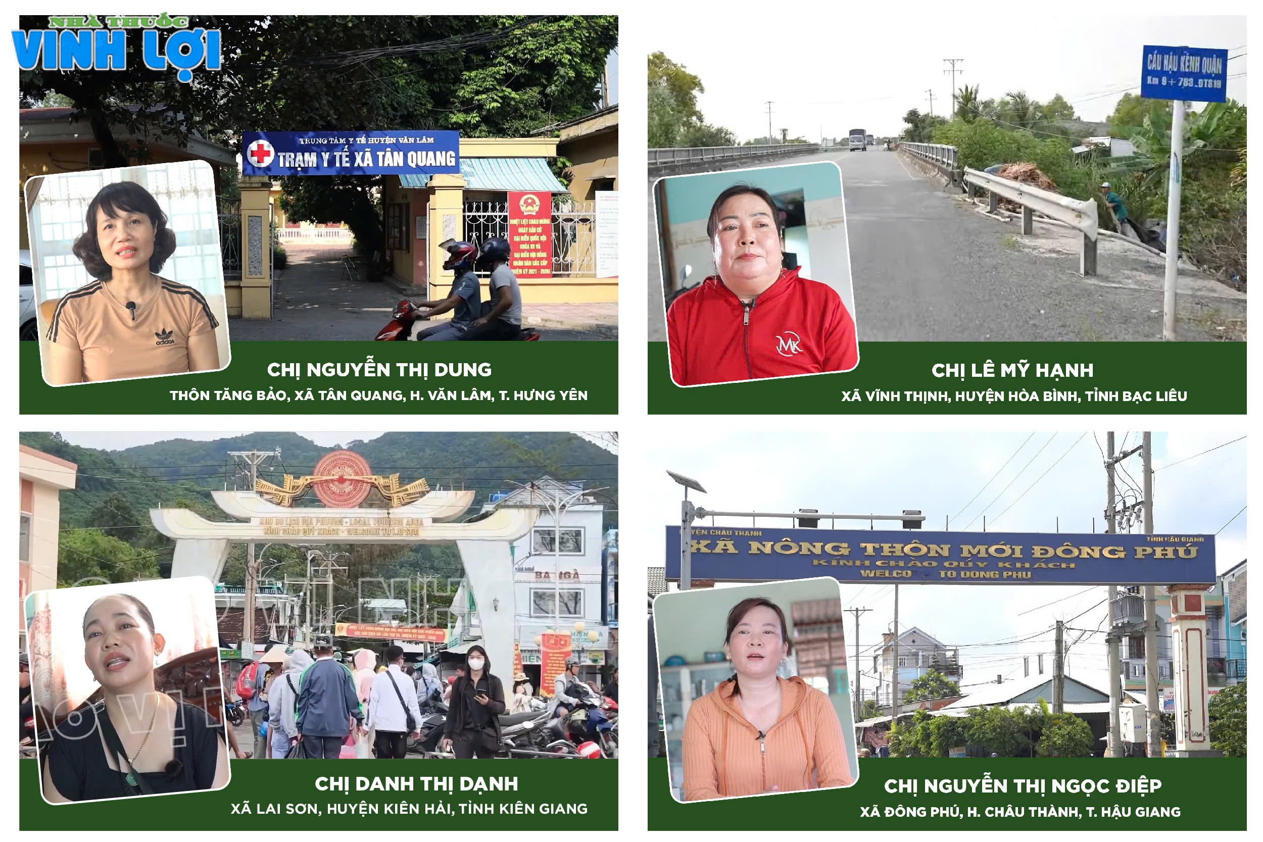 phản hồi thực tế, thông tin khách hàng và địa chỉ rõ ràng